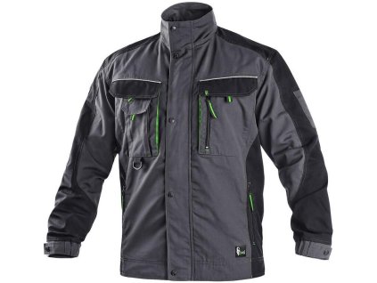 Blůza CXS SIRIUS LUCIUS, zimní, pánská, šedo-zelená (Velikost 48-50)