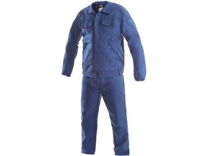 50229 panska kyselinovzdorna souprava chemik modra