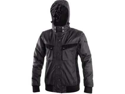 50403 bunda cxs irvine zimni damska sedo cerna