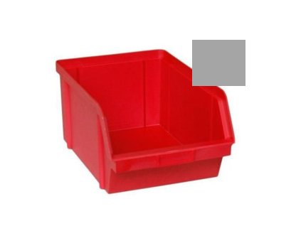 Plastový box UNIBOX 14,2 x 20 x 30 cm, šedý, bal. 16 ks