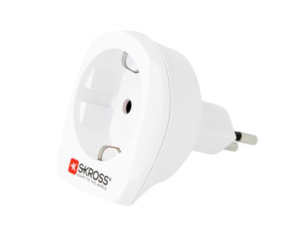 SKROSS cestovní adaptér pro použití ve Švýcarsku, typ J