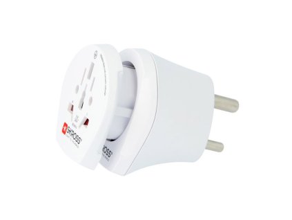 SKROSS cestovní adaptér India Combo pro použití v Indii, typ D