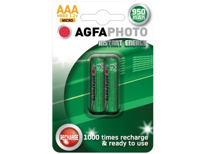 53406 agfaphoto prednabita baterie aaa 950mah 2ks