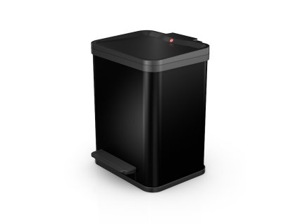 Odpadkový koš Hailo nášlapný 17 litrů, černý lak