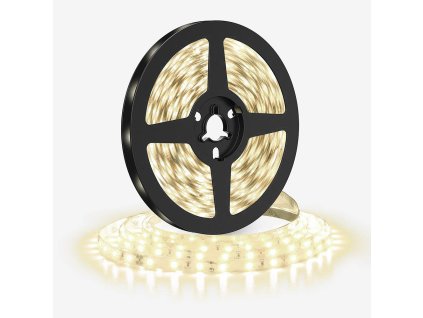 Solight LED světelný pás 5m, 198LED/m, 16W/m, 1500lm/m, IP20, neutrální bílá