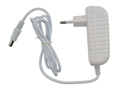 54573 solight sitovy adapter pro led pasky 230v 12v 2a 24w bila barva