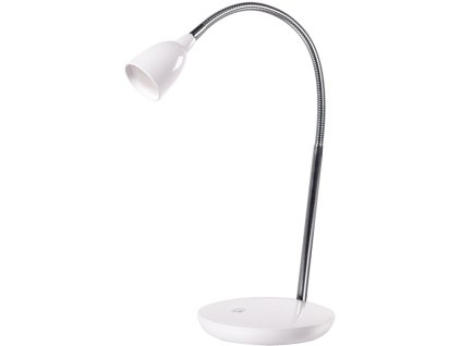 Solight LED stolní lampička, 2.5W, 3000K, podstavec, bílá barva