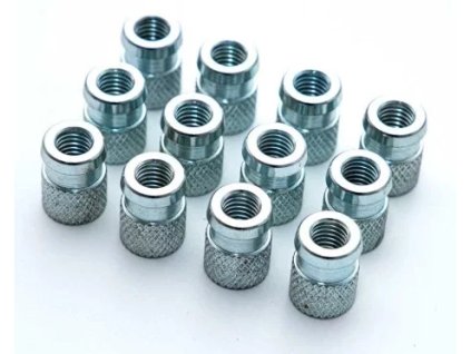 Qbrick systém závitové vložky M8 do boxů 2.0, sada 12 ks