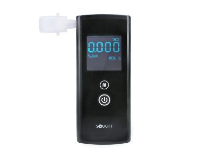 Solight alkohol tester, 0,0 - 3,0‰ BAC, přesnost 0,1‰