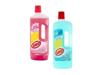 SAVO na podlahy a povrchy 750ml, různé druhy