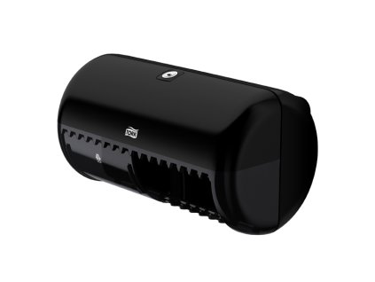 Zásobník na konvenční toaletní papír Twin-Box TORK černý T4