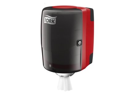 Zásobník na papírové ručníky v roli M-Box TORK červeno-černý M2