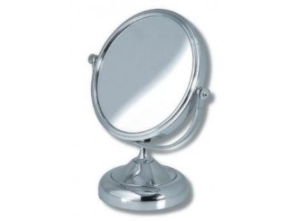 Kosmetické zrcátko na postavení, průměr 150mm, zvětšení 2x