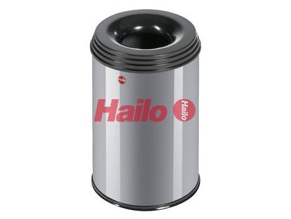 Odpadkový koš samozhášecí ProfiLine, 15 litrů, šedý