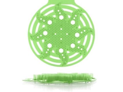 Pisoárové aromatické sítko POWER - jablko světlezelená 2ks