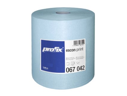 Průmyslová role z netkané textílie TEMCA Profix escon print 500 tyrkysová - 1ks