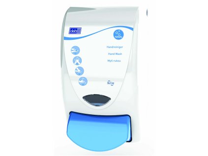 Dávkovač DEB Global Cleanse Washroom 1l modrý