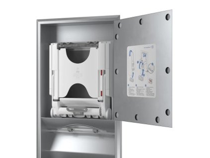 Zabudovatelný zásobník na navazující skládané ručníky TORK PeakServe® S H5