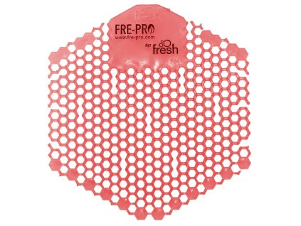 Pisoárové aromatické sítko Wave 3D - kiwi grapefruit, červená