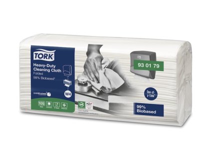 Bio čisticí utěrka Tork Heavy-Duty Biobased skládaná W4 - 105ks