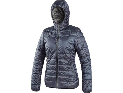 58158 bunda cxs oceania zimni damska oboustranna kourove modro seda