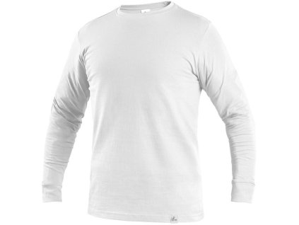 Tričko CXS PETR, dlouhý rukáv, bílé (Velikost L)