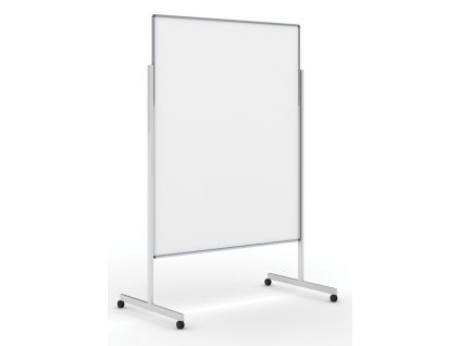 Informační a moderační tabule na kolečkách, 1200 x 1500 mm, lakovaná