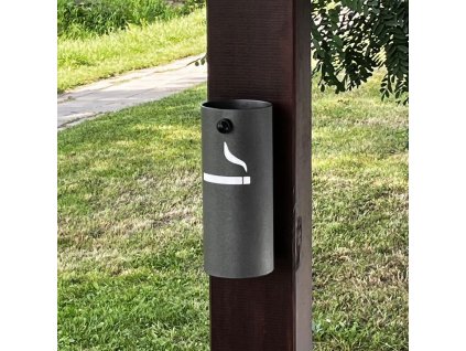 Závěsný designový popelník na sloup