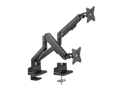 drzak monitoru brateck ldt62 c024 dve ramena vedle sebe plynova vzpera img brldt62c024 1 fd 99