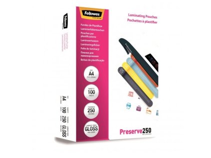 laminovaci folie fellowes a4 250 mic leskle img fel lamino a4 250 mic baleni fd 99