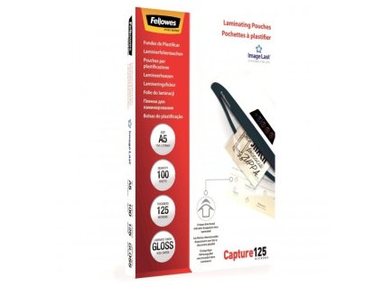 laminovaci folie fellowes a5 125 mic imagelast leskle img fel lamino a5 125 mic baleni fd 99