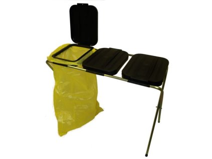 Stojan na tříděný odpad 3 x 120 litrů