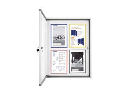 magnetoplan vitrina magneticka elegant venkovni 6 x a4 img vitrina fd 99