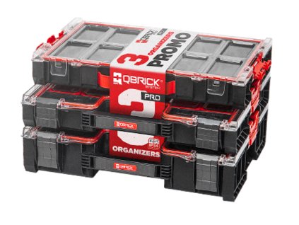 Sada organizerů na nářadí QBRICK SYSTEM PRO (300, 200, 100 MFI)