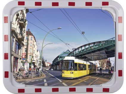 Dopravní zrcadlo EUvex Dancop, 600 x 800 mm