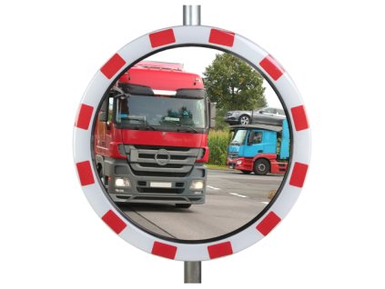 Dopravní zrcadlo nerezové Dancop TM INOX, průměr 600 mm, TUV