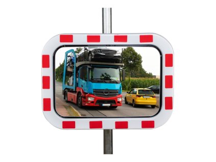 Dopravní zrcadlo polykarbonátové Dancop TM PC, 400 x 600 mm, TUV