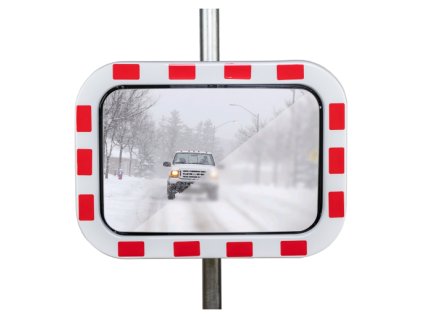 Dopravní zrcadlo nemrznoucí Dancop TMB INOX, 400 x 600 mm, TUV