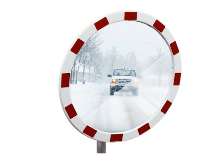 Dopravní zrcadlo nemrznoucí, Dancop TMB INOX, průměr 600 mm, TUV