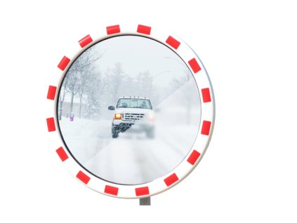 Dopravní zrcadlo nemrznoucí Dancop TMB INOX, průměr 800 mm, TUV