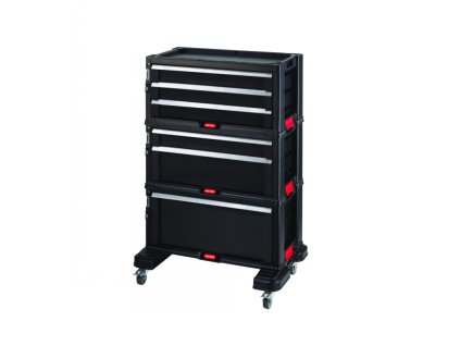 Keter šuplíkový pojízdný ponk, 6 zásuvek