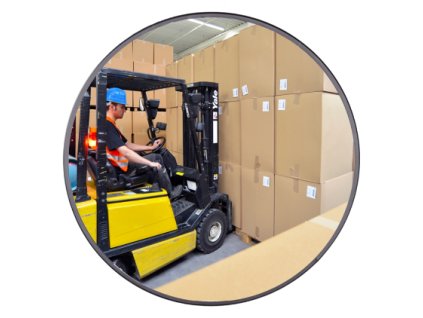 Průmyslové, přehledové zrcadlo EC-RS Dancop, průměr 400 mm, TUV