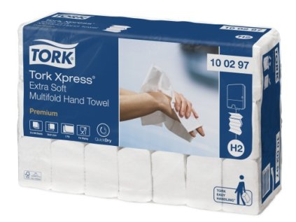 Papírové ručníky skládané TORK Xpress PREMIUM Extra Soft bílá TAD H2 - 1krt