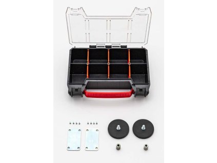 Qbrick system custom magnety, komplet v organizéru