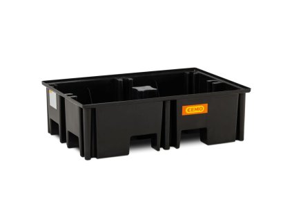 Plastová záchytná vana pro EUR paletu, 120 x 83 x 36 cm, bez roštu