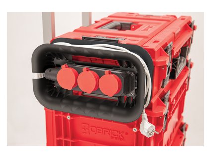 Navíječ kabelu Qbrick System Custom Cable Winder Set včetně zásuvkového modulu, sada