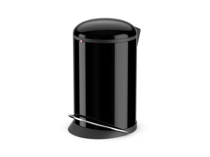 Odpadkový koš Hailo nášlapný 12 litrů, černý
