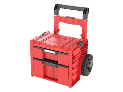 Kufr na nářadí QBRICK SYSTEM PRO Cart 2.0 PLUS Drawer 2 RED Ultra HD