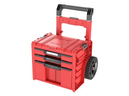 Kufr na nářadí QBRICK SYSTEM PRO Cart 2.0 PLUS Drawer 3 RED Ultra HD
