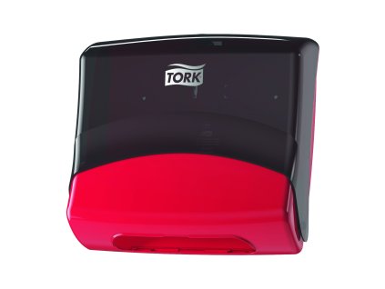 Zásobník na skládané průmyslové utěrky TORK Top Pak Holder W4 černý